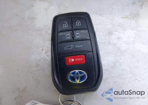 2021 Toyota Sienna Xle z USA, uszkodzony, nr VIN 5TDJRKEC3MS037460